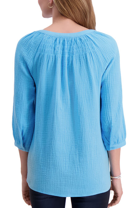 Raglan 3/4 Sleeve Blouse,  view# 4