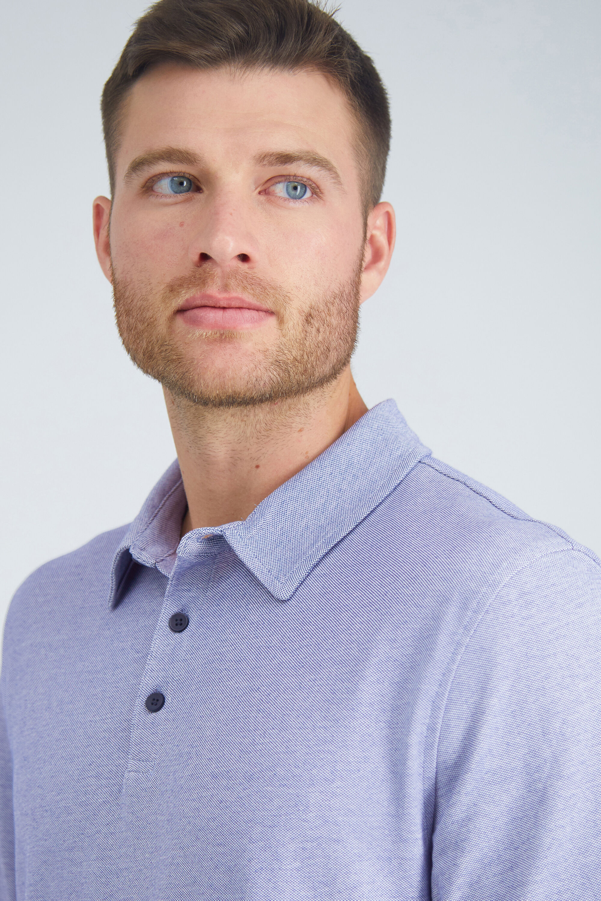 Long Sleeve 2-Color Pique Polo Long Sleeve 2-Color Pique Polo