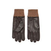 Leather Gloves, Brown view# 1