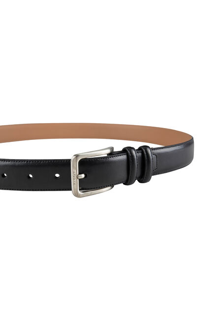 Dress Leather Double Loop - Black, Black view# 4