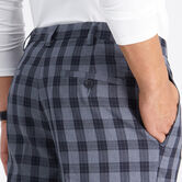 Cool 18&reg; Pro Windowpane Plaid Short, Med Grey view# 4