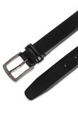 32mm Saffiano Dress Belt, Black view# 4
