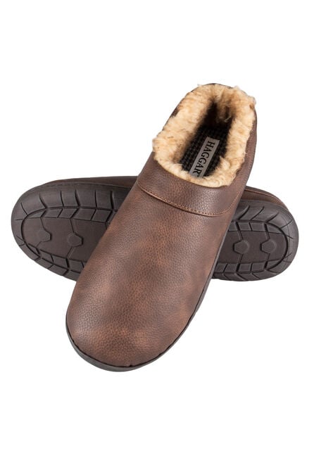 Pebbled Clog Slipper House Shoe, Khaki