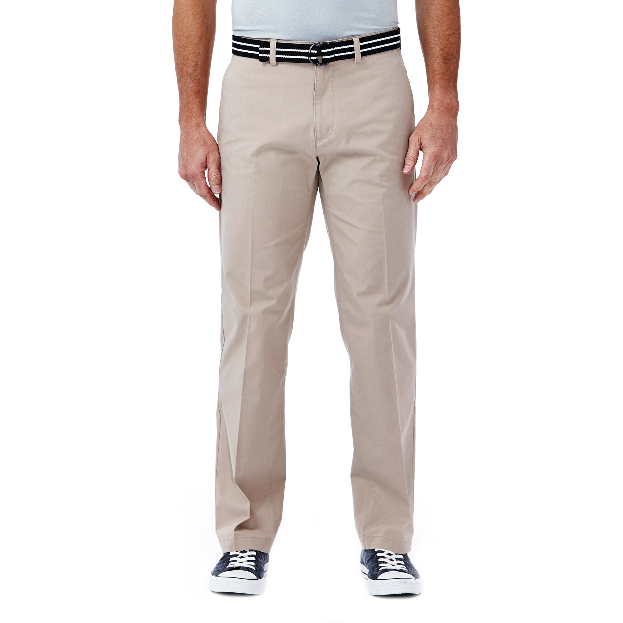 Solid Stretch Poplin Pant