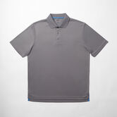 The Active Series&trade; Performance Poly Polo, Med Grey view# 3