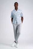 Short Sleeve Camp Shirt, BLUE view# 3