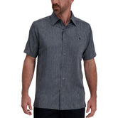 Vertical Marled Striped Microfiber Shirt,  view# 1