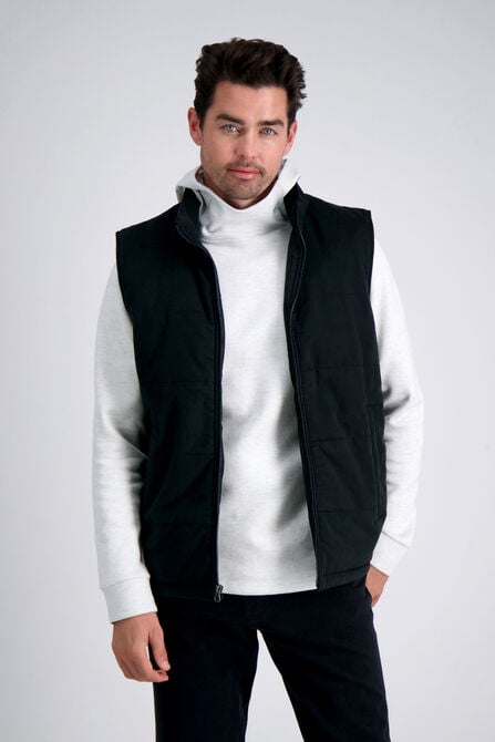 Puffer Vest - Moleskin, Black view# 1