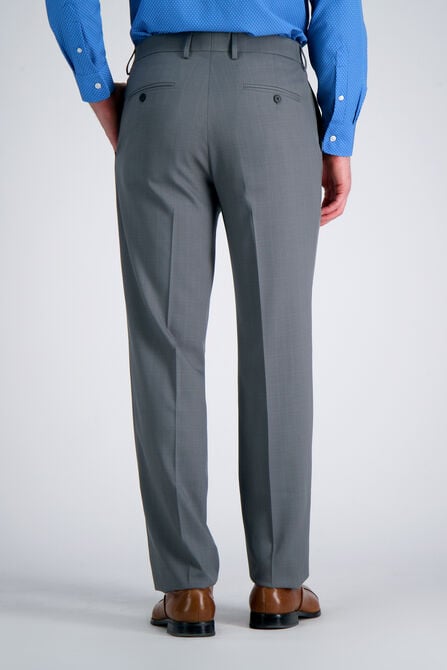 Premium Comfort Dress Pant - Tonal Windowpane, Black / Charcoal view# 4