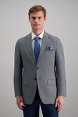 J.M. Haggar Houndstooth Windowpane Sport Coat, Med Grey view# 1