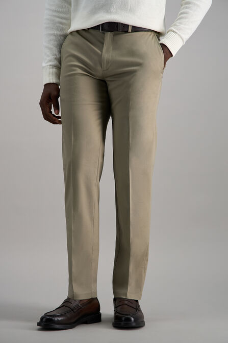 Wrinkle Free Performance Khaki Pant, Khaki view# 1