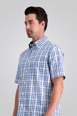 Plaid Button Down Shirt, BLUE view# 4