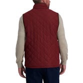 Quilted Vest,  Burgundy view# 2