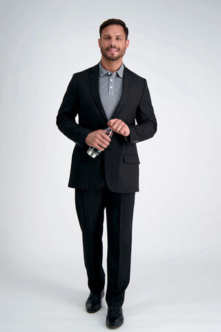 Smart Wash&reg; Repreve&reg; Suit Separate Pant, Black
