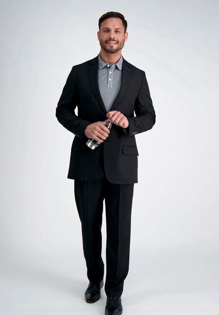 Smart Wash&reg; Repreve&reg; Suit Separate Pant, Black
