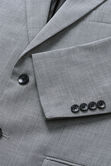 J.M. Haggar Micro Houndstooth Suit Jacket, Med Grey view# 6
