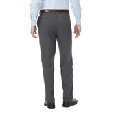 J.M. Haggar Premium Stretch Suit Pant - Pleated Front, Med Grey view# 3