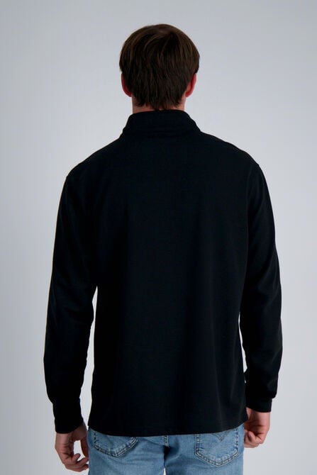 Pro Football Hall of Fame X Haggar &ndash; Long Sleeve Ribbed Quarter Zip,  view# 3
