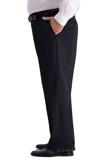 Big &amp; Tall Active Series&trade; Herringbone Suit Pant, Black view# 2