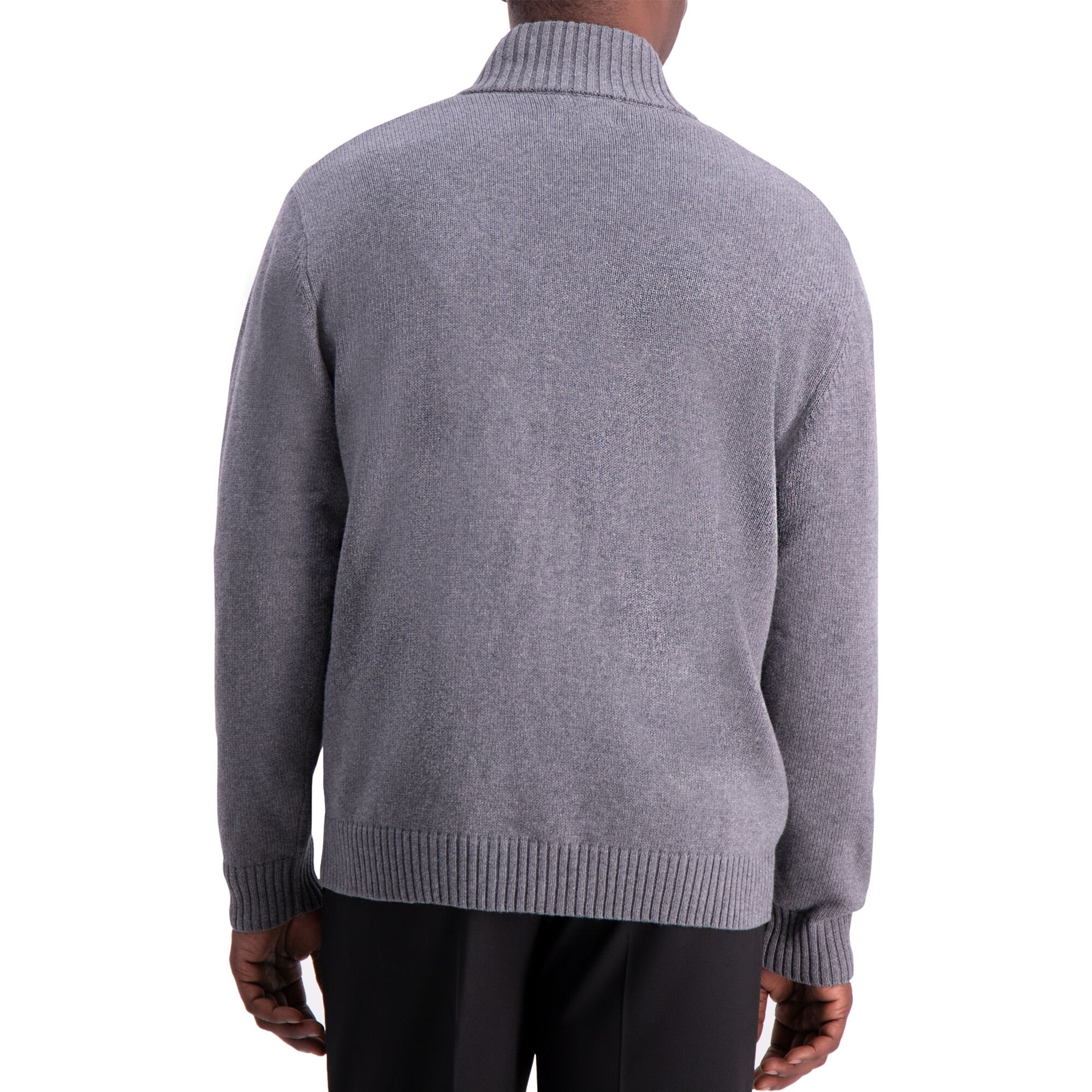 Solid Full Zip Sweater Solid Full Zip Sweater