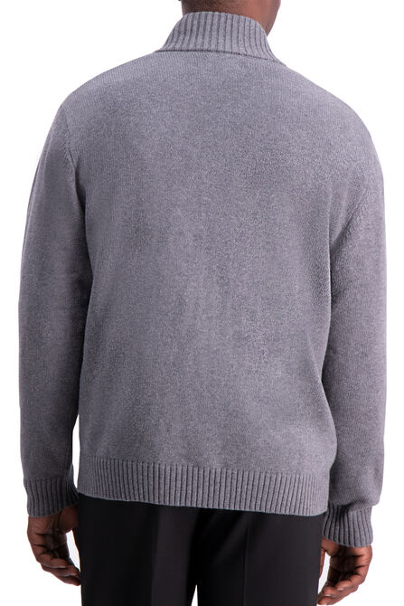 Solid Full Zip Sweater,  view# 4