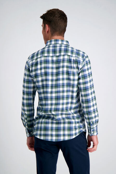 Multi Check Plaid Shirt, Dark Sea Blue view# 2