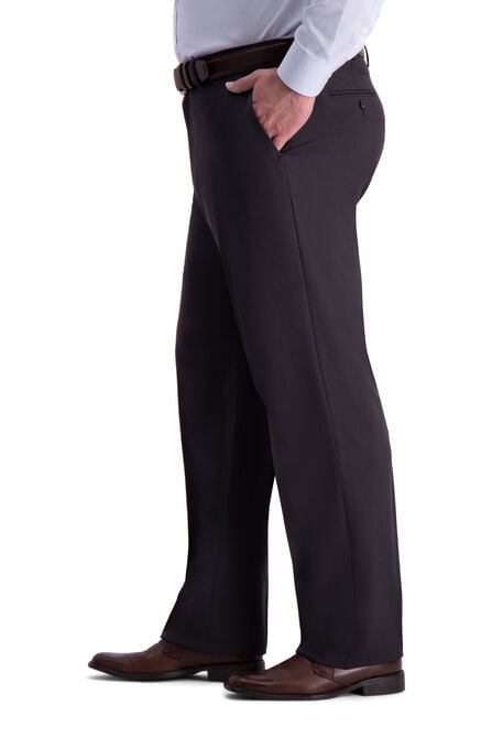 Big &amp; Tall Premium Comfort Dress Pant, Black / Charcoal view# 2
