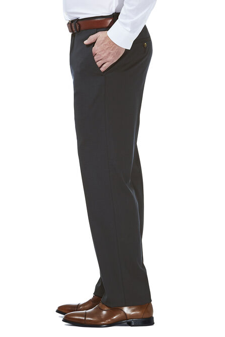 J.M. Haggar Grid Suit Pant, Black / Charcoal view# 2
