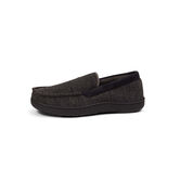 Textured Venetian Slippers, Graphite view# 4