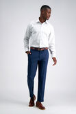 Premium Comfort Performance Cotton Dress Shirt - Grey Plaid,  view# 3
