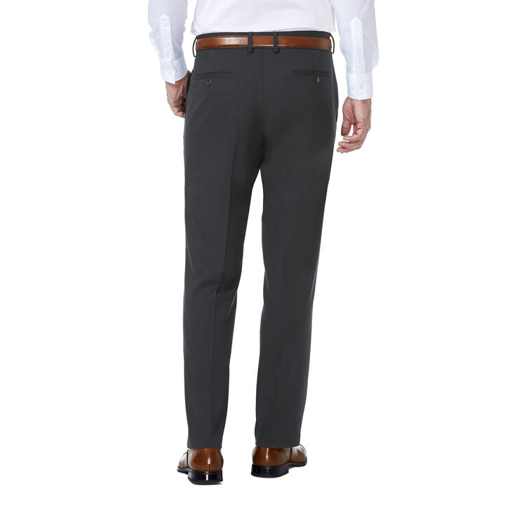 J.M. Haggar Premium Stretch Shadow Check Suit Pant,  Charcoal view# 3