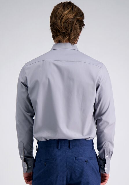 Premium Comfort Performance Cotton Dress Shirt - Charcoal, Graphite