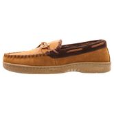 Genuine Suede Moccasin, Khaki view# 4