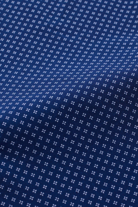 Smart Wash&trade; Dress Shirt - Navy , Navy view# 6