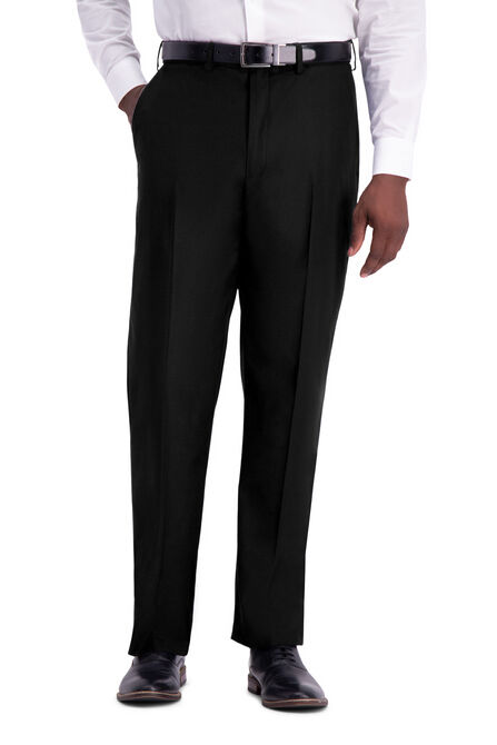 J.M. Haggar Texture Weave Suit Pant, Black view# 1