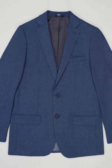 Birdseye Sport Coat, Navy view# 6