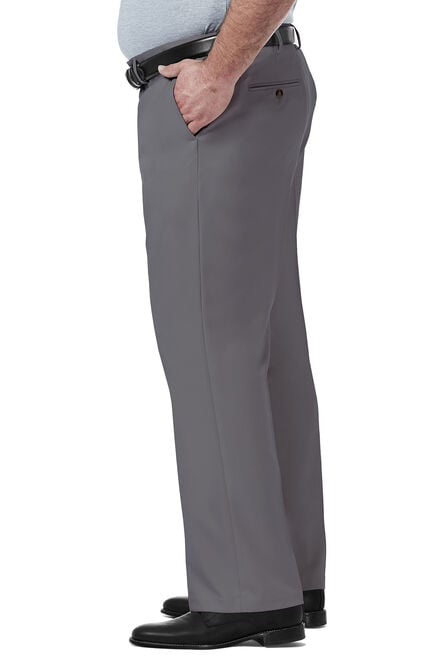 Big &amp; Tall Premium Comfort Dress Pant, Med Grey view# 2