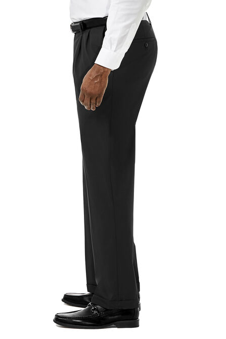 Big &amp; Tall Premium Stretch Dress Pant, Black view# 2