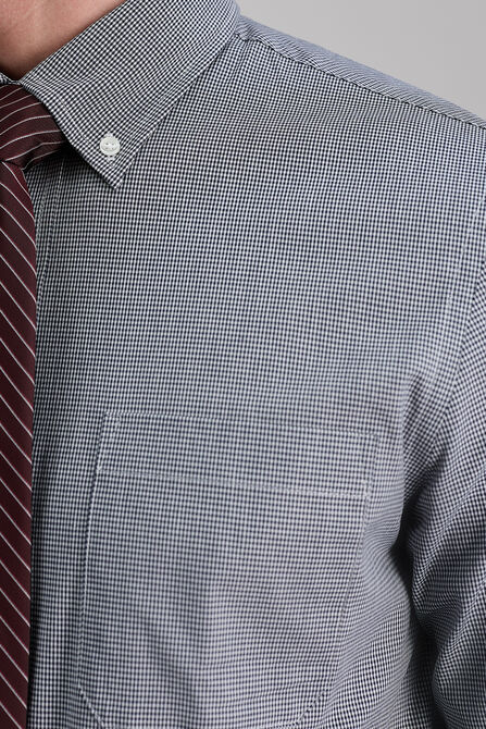 Premium Comfort Dress Shirt - Black Check,  view# 4