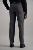 Wrinkle Free Performance Khaki Pant, Dark Grey view# 4