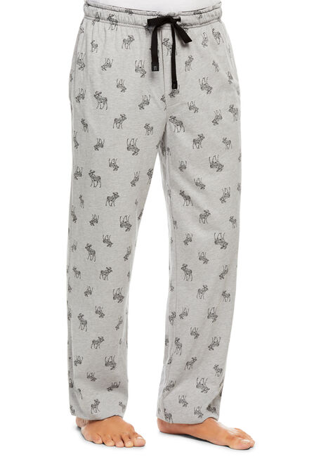 Jersey Sleep Pant, Med Grey view# 1