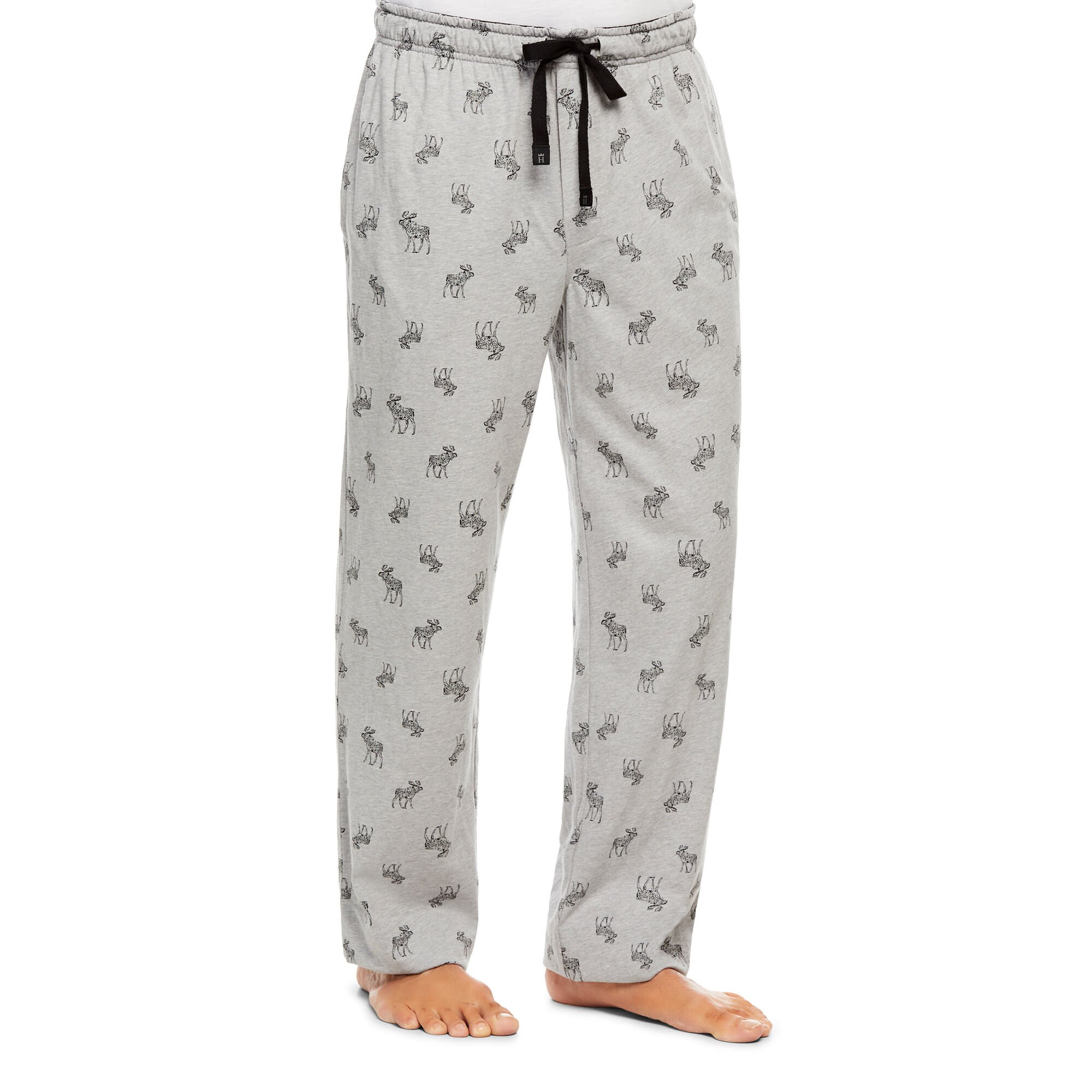 Haggar Jersey Sleep Pant Med Grey (885168 Clothing Pants) photo