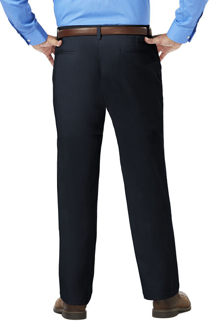 J.M. Haggar Luxury Comfort Chino, Navy view# 3