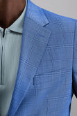 J.M. Haggar&trade; Plaid Windowpane Sport Coat, Lt Stonewash view# 2