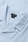 Short Sleeve Seersucker Camp Shirt, Sky view# 5