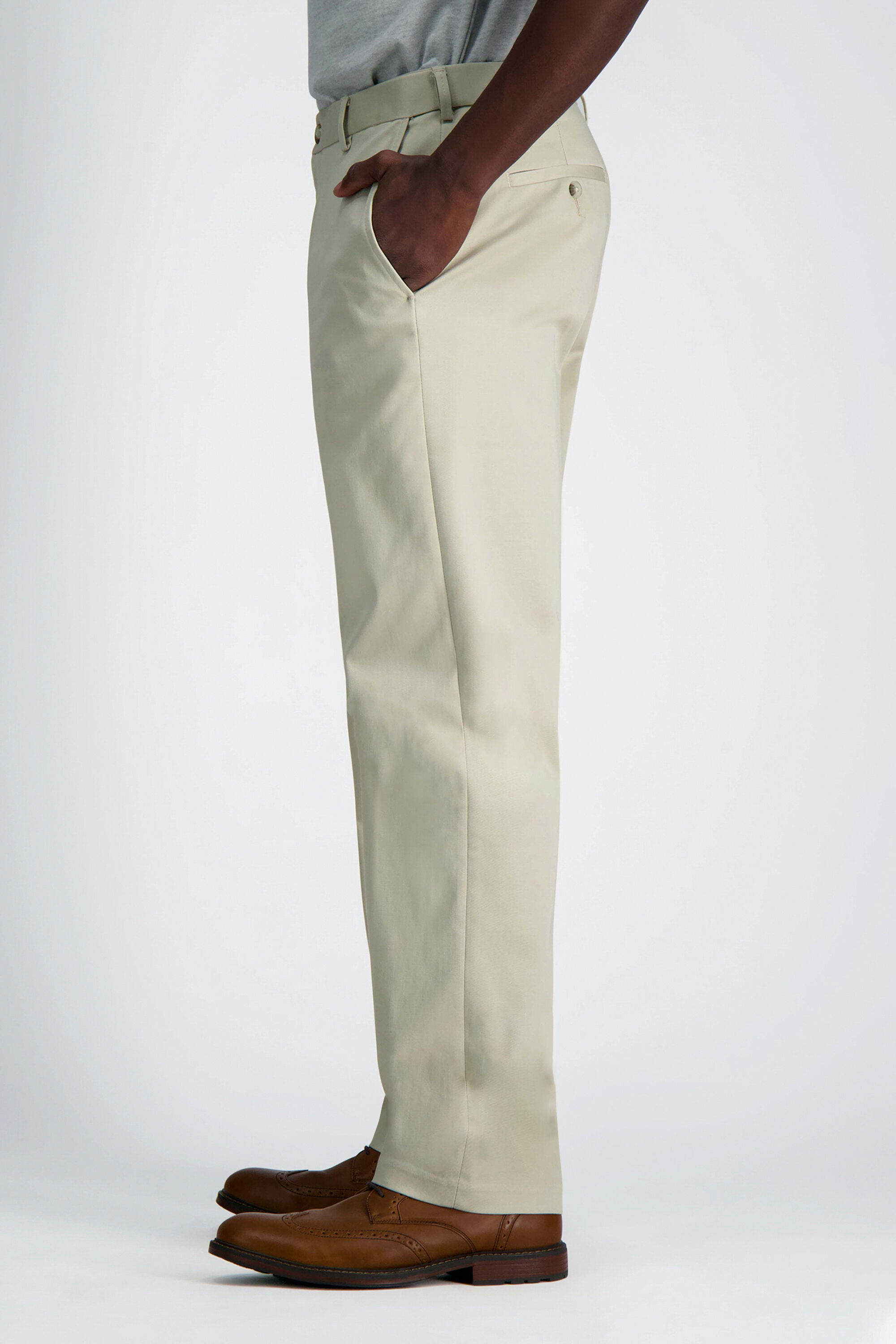 Wrinkle Free Performance Khaki Pant