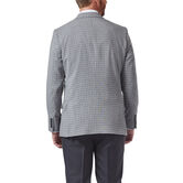 Small Grid Sport Coat, Heather Grey view# 3