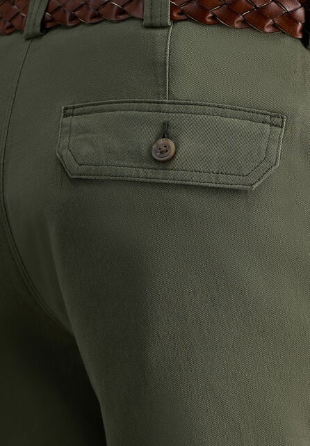 Stretch Cargo Short with Tech Pocket, Taupe