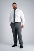 Premium Comfort Big Dress Shirt - White, White view# 4