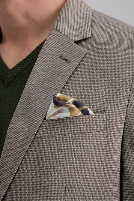 J.M. Haggar Mini Dobby Sport Coat, Mocha view# 2